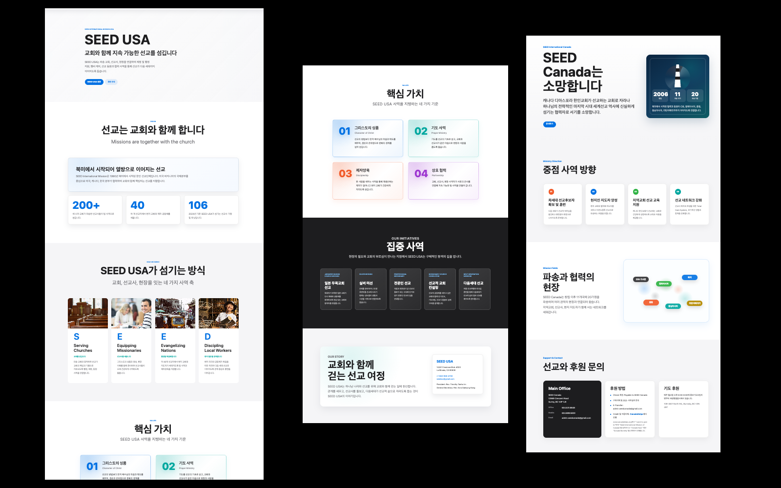SEED Today USA와 Canada 페이지 확장 단계 교체용 이미지